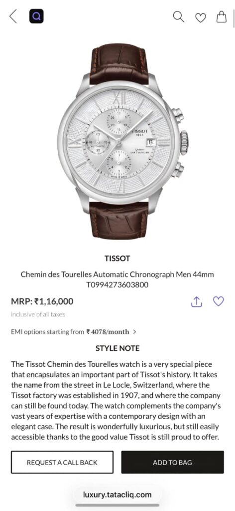 Tissot 1853- 7AA Premium Collection - Image 6