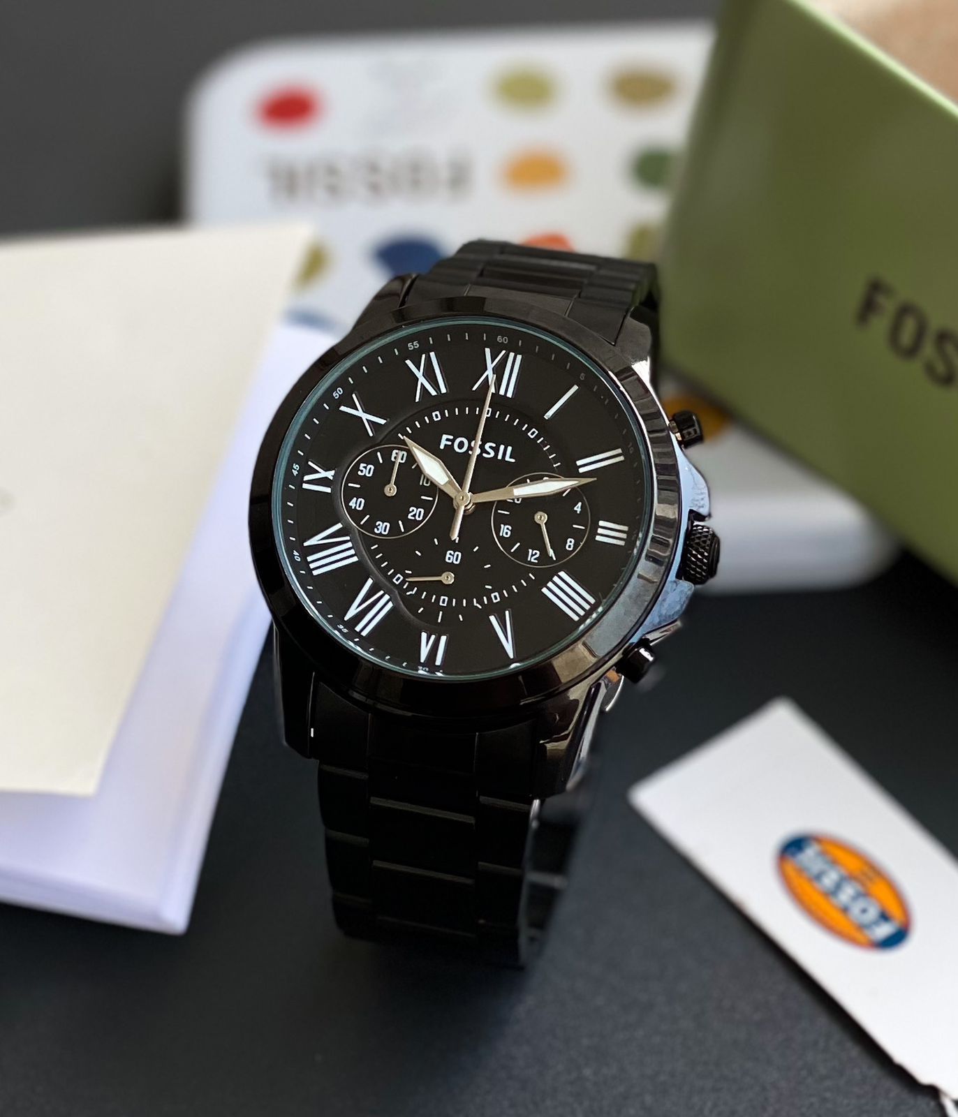 WhatsApp Image 2026-05-19 at 1.55.16 PM Fossil Black Dial - Image 1