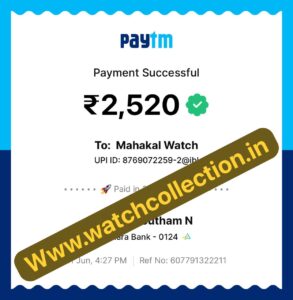 Client Payment @watchcollection