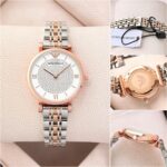 Emporio Armani Women's Rose Gold Diamond Dial - Image 5