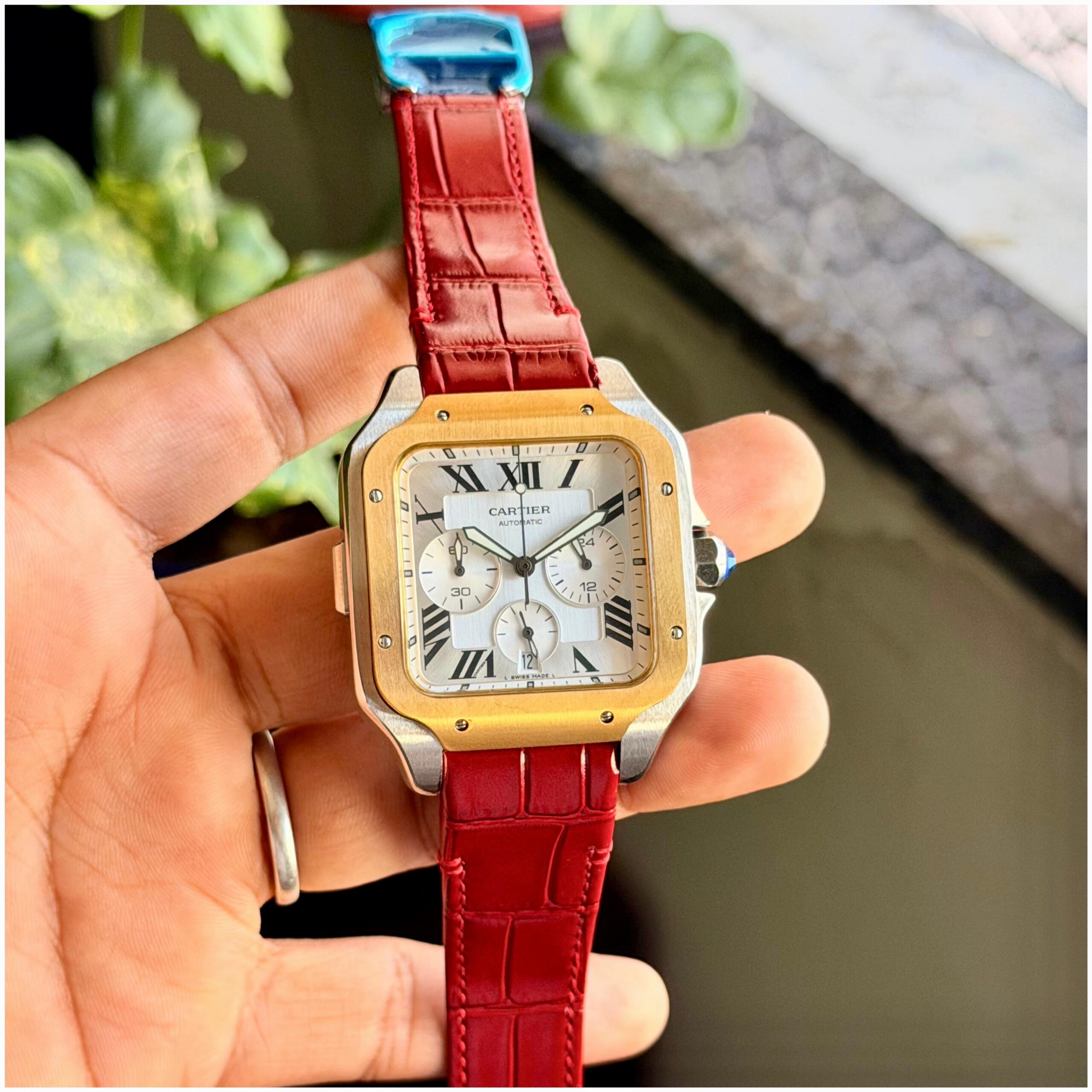 WhatsApp Image 2026-06-05 at 2.07.39 PM Cartier Santos De Cartier Chronograph - Image 1
