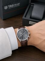 TAG Heuer Carrera Chronograph Grey Dial - Image 3