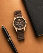 Emporio Armani Chronograph Brown Edition - Image 2