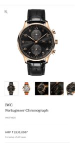 IWC Portugieser Chronograph IW371625 - Image 2