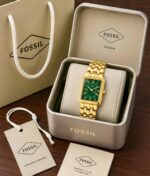 Fossil Raquel Green Rectangular Dial - Image 4