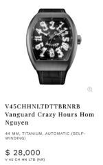Franck Muller Vanguard Crazy Hours Popeye Edition - Image 3