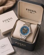 Fossil Eevie Women's Skeleton Automatic