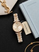 Emporio Armani Elegant White Dial - Image 3