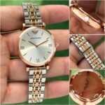 Emporio Armani Elegant White Dial - Image 4