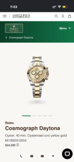 Rolex Daytona Cosmograph Two-Tone Oyster - Image 2