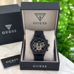 Guess Momentum Skeleton Black Dial - Image 4