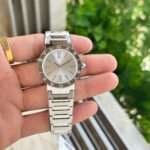 Bvlgari Classic Emerald White Sunburst Dial - Image 3