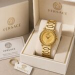 Versace VE6100523 Sunburst Gold Dial - Image 5