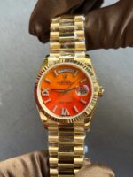 Rolex Day-Date Orange Dial - Image 4