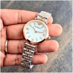 Emporio Armani Ladies Two-Tone