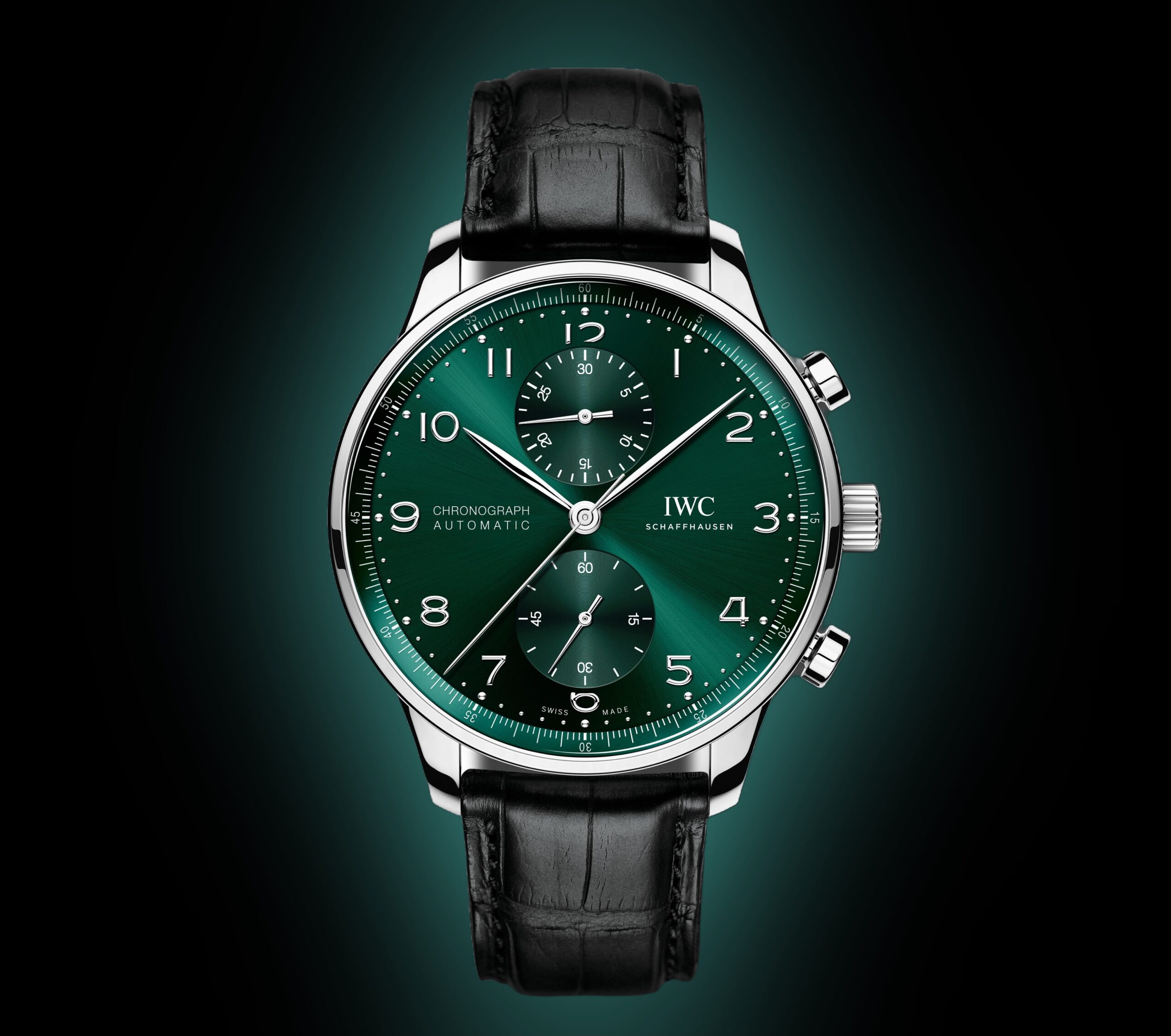 WhatsApp Image 2026-06-09 at 10.43.05 PM IWC Portugieser Green Dial Chronograph - Image 1