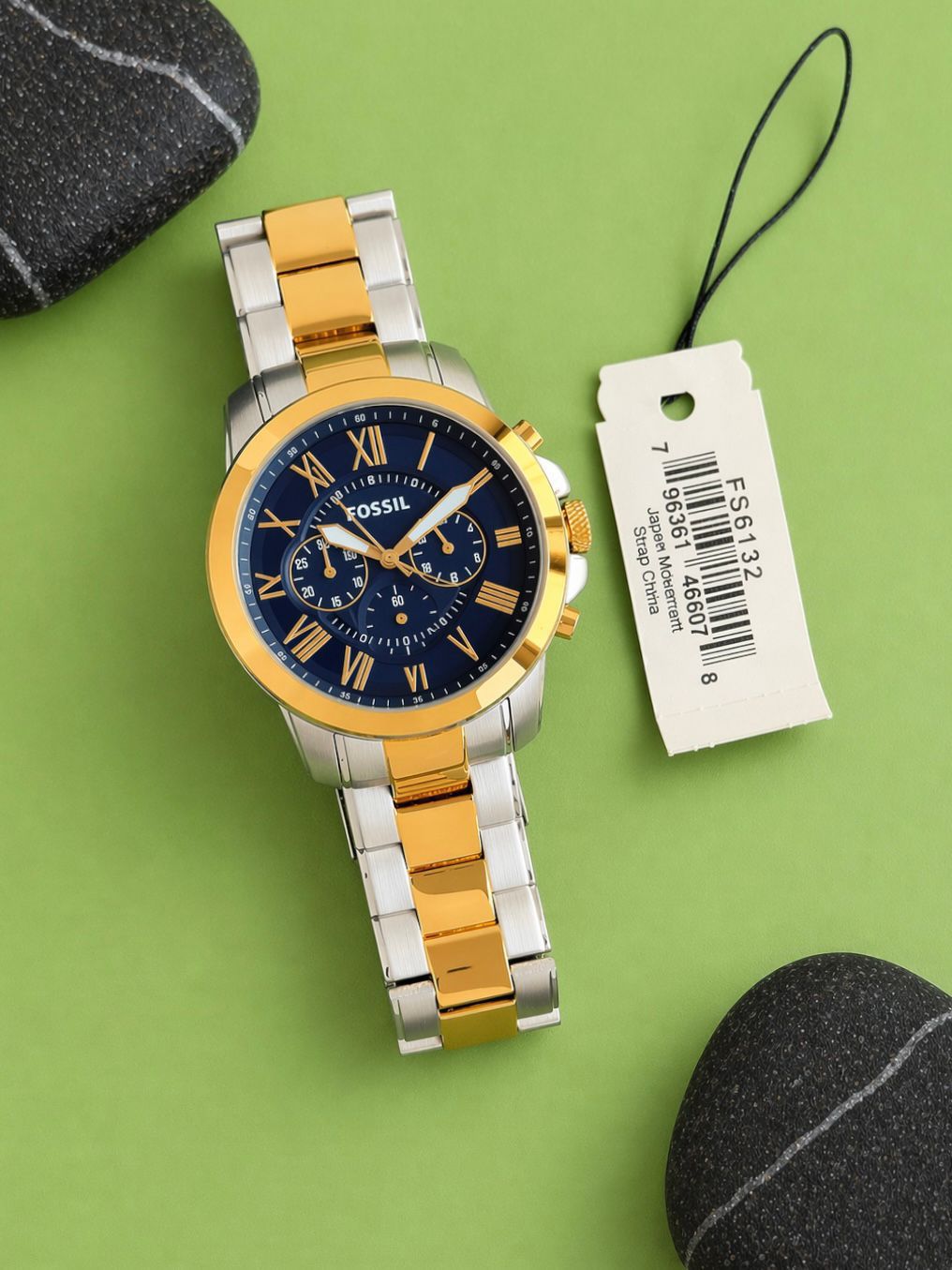 WhatsApp Image 2026-06-09 at 12.07.50 PM (1) Fossil FS-6132 Blue Dial - Image 1