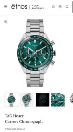 Tag Heuer Carrera Green Dial - Image 4