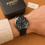 Fossil Chronograph Black Dial