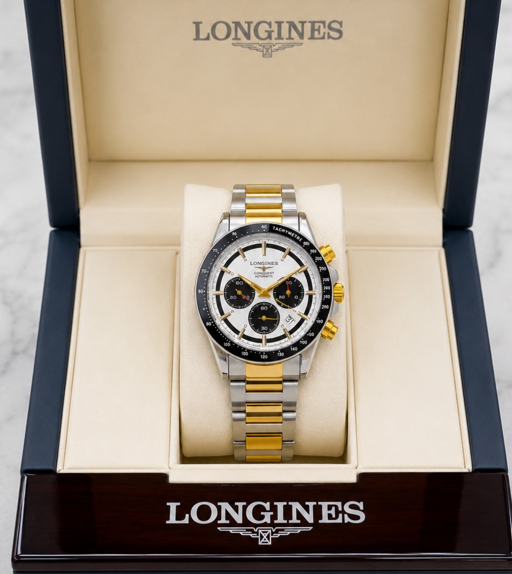WhatsApp Image 2026-06-09 at 12.20.13 PM Longines Elegant Chronograph - Image 1