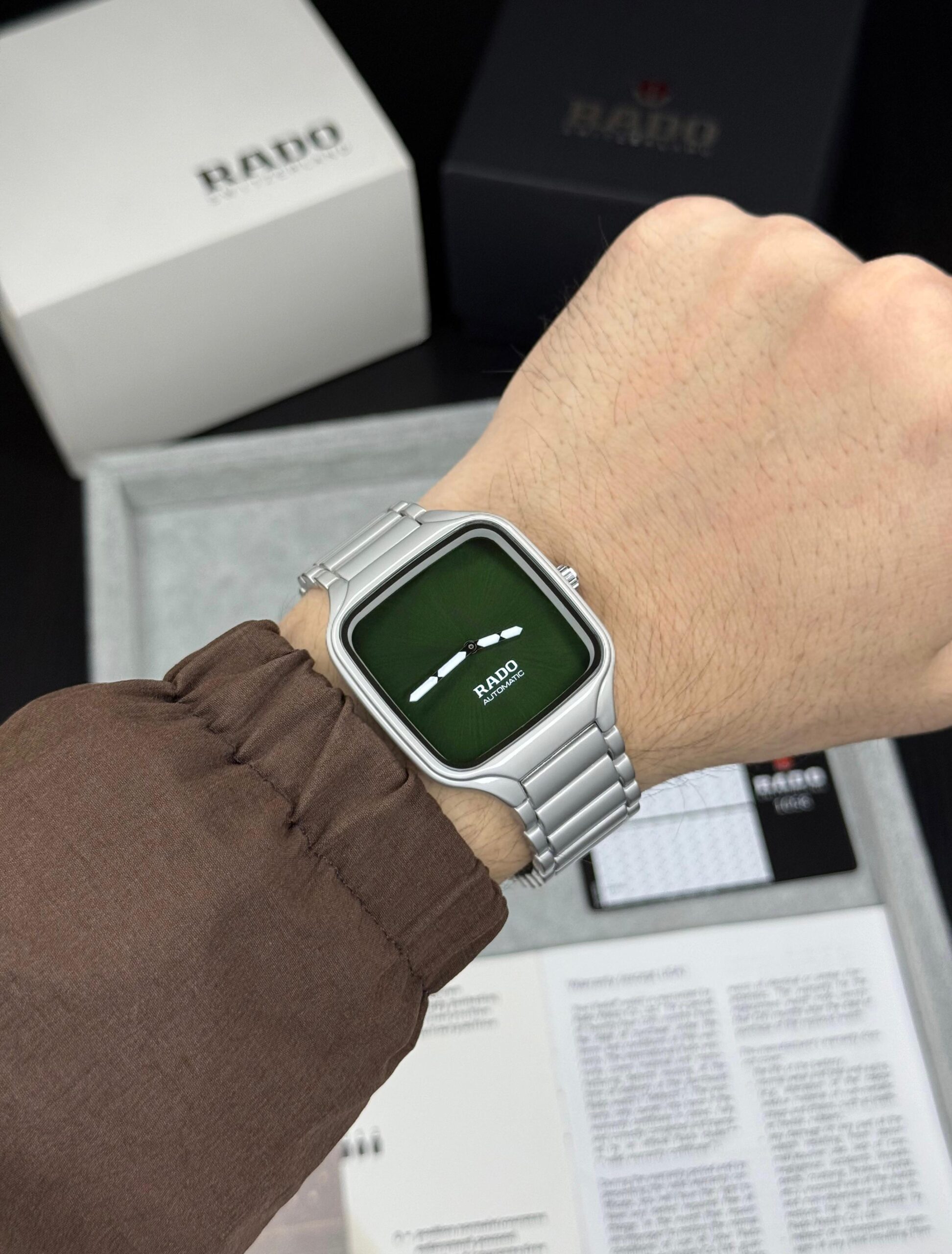 WhatsApp Image 2026-06-09 at 8.03.05 PM Rado True Square Green Edition - Image 1