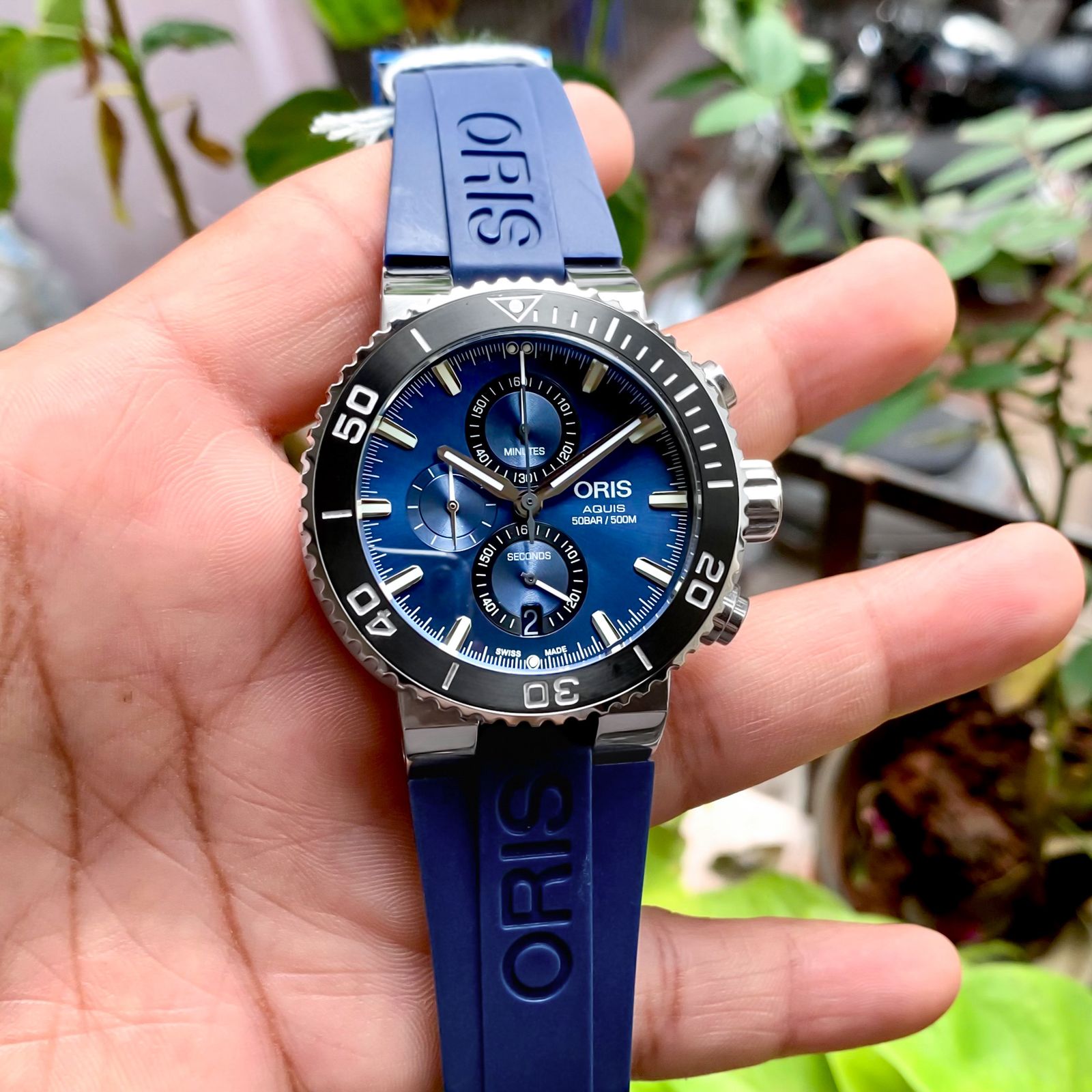 WhatsApp Image 2026-06-09 at 8.05.33 PM (1) Oris Aquis Chronograph Date - Image 1