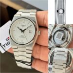 Tissot PRX Automatic Electric White Textured Dial - Image 2