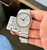 Tissot PRX Automatic Electric White Textured Dial - Image 4