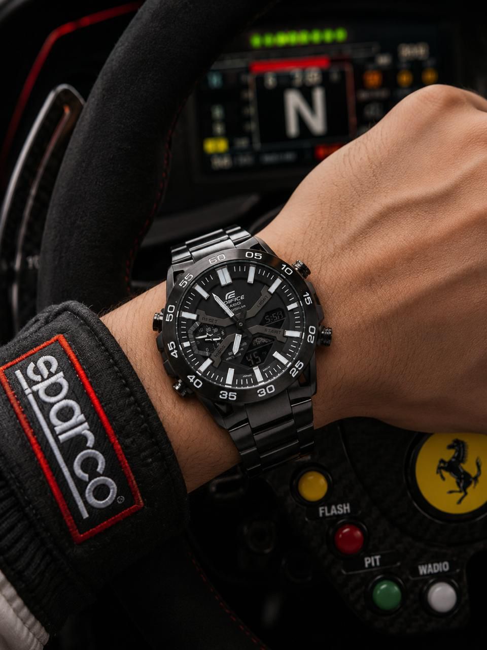 WhatsApp Image 2026-06-09 at 8.14.02 PM (2) Casio Edifice ECB-2000DC World Time Chronograph - Image 1