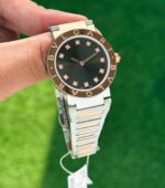 BVLGARI Rose Gold & Black Diamond Dial - Image 5