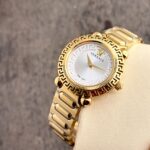 Versace VE6I00423 White Dial Gold
