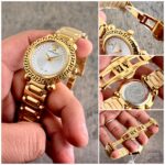 Versace VE6I00423 White Dial Gold - Image 4