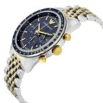 Emporio Armani AR6088 Blue Dial Chronograph - Image 3