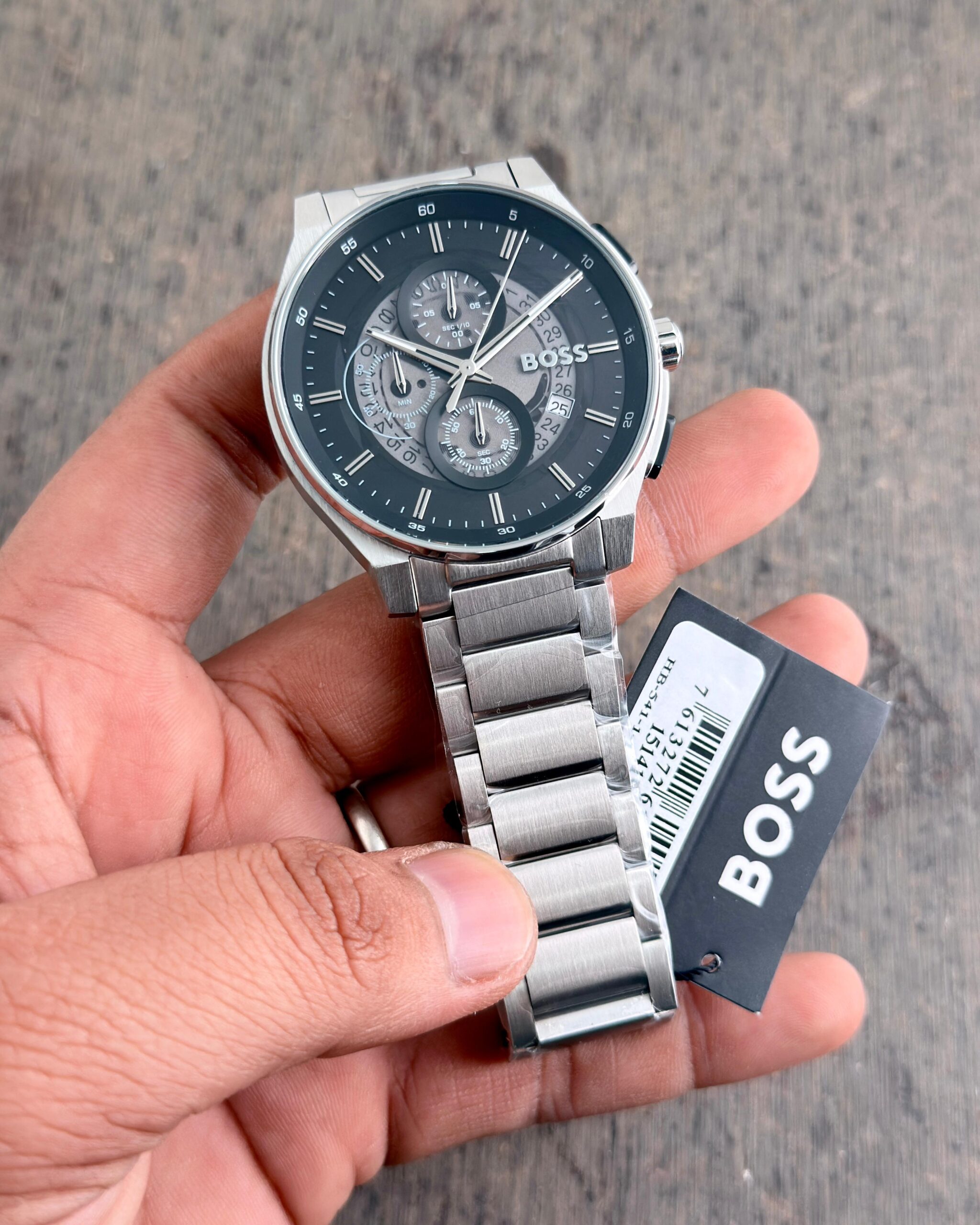 WhatsApp Image 2026-06-09 at 9.10.30 PM (1) BOSS Peak 2.0 Black Transparent Dial - Image 1