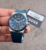 Hugo Boss Candor Blue Dial Chronograph - Image 3