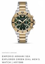 Emporio Armani AR11586 Green Dial - Image 2