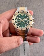 Emporio Armani AR11586 Green Dial - Image 6
