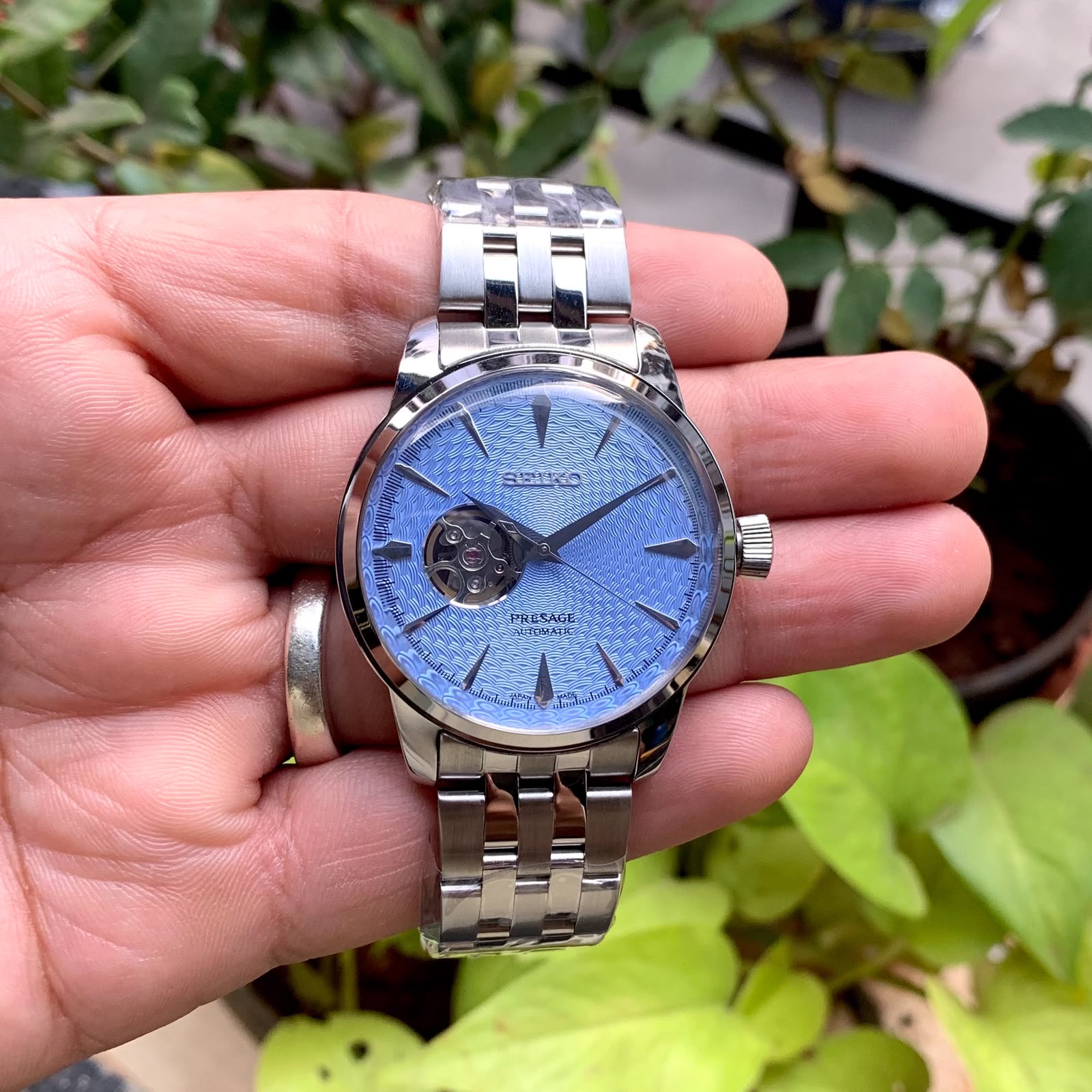 WhatsApp Image 2026-06-10 at 10.58.30 PM (1) Seiko Presage Open Heart Ice Blue - Image 1