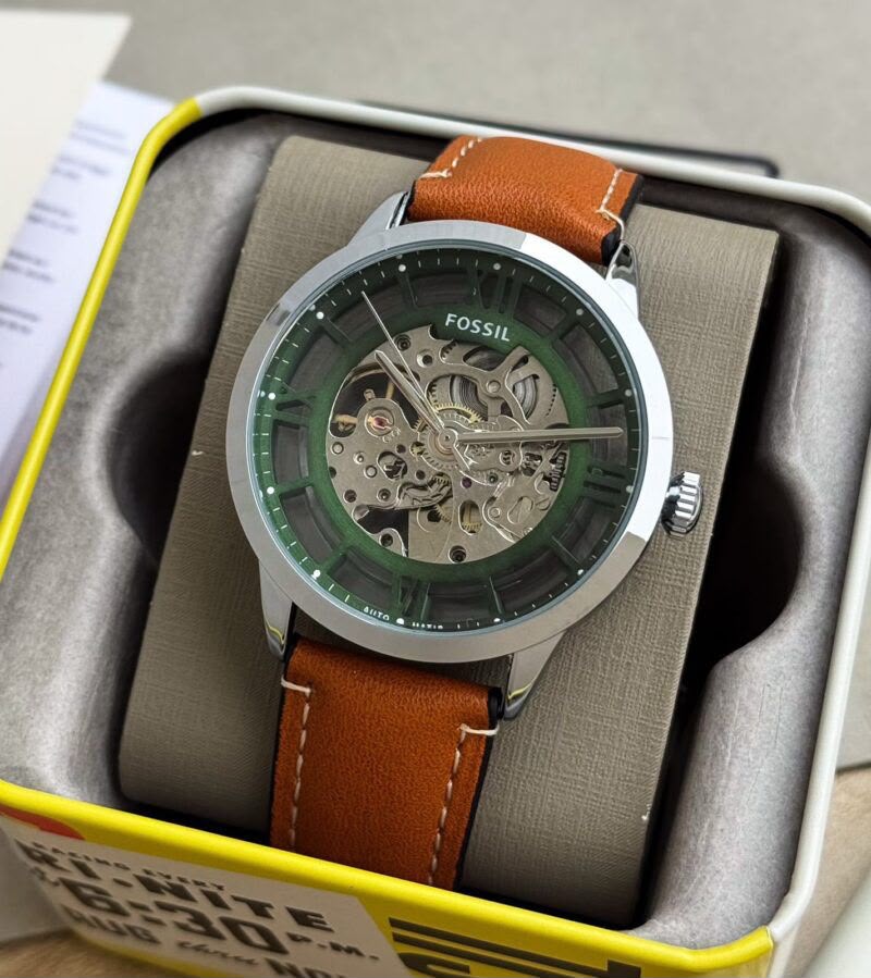 WhatsApp Image 2026-06-10 at 10.58.44 PM (1) Fossil ME3234 Automatic Skeleton Dial - Image 1
