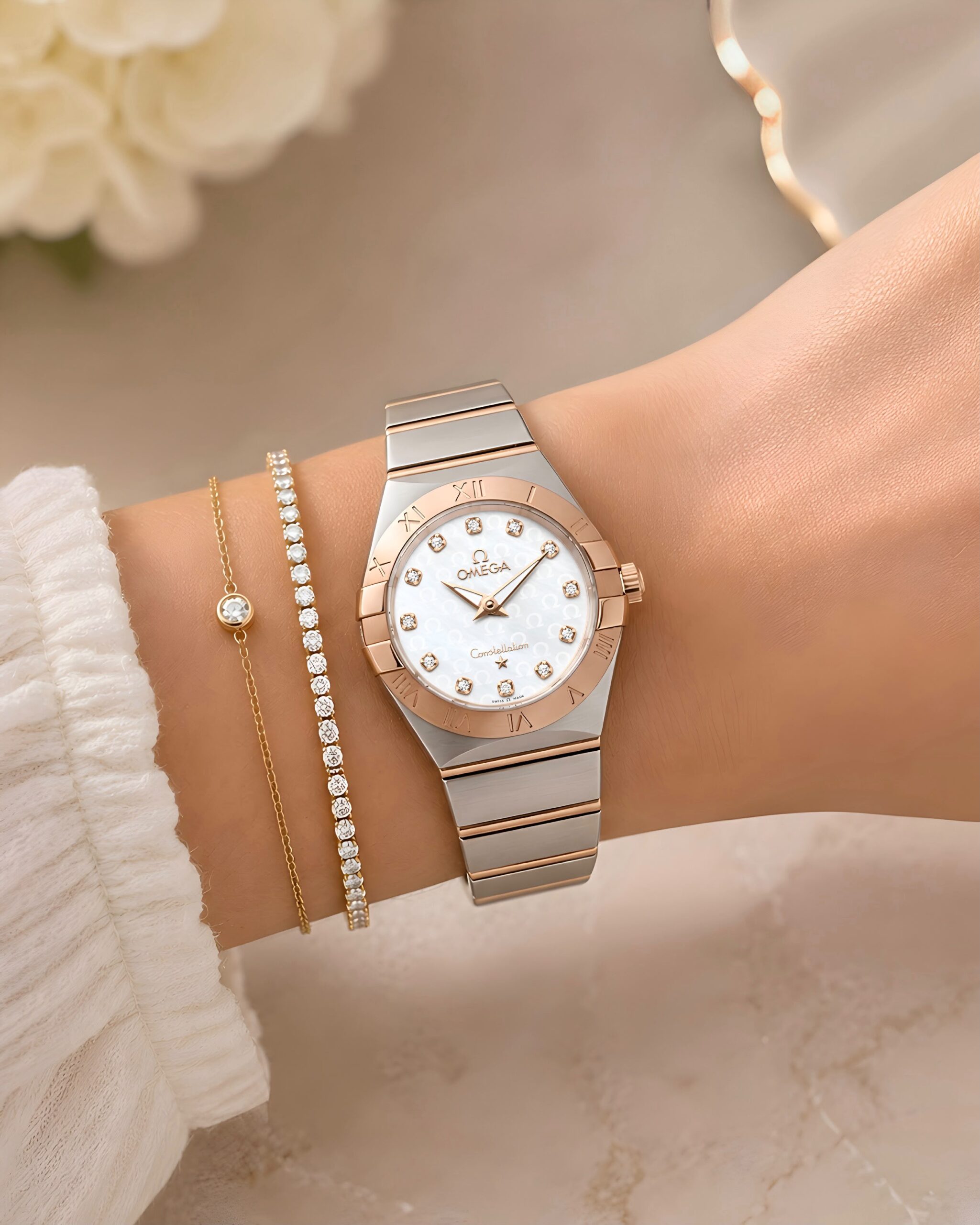 WhatsApp Image 2026-06-10 at 10.59.00 PM Omega Constellation Mother of Pearl Two-Tone - Image 1