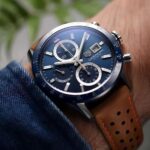 Tag Heuer Carrera Chronograph Blue Dial - Image 5