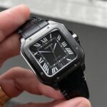 Cartier Santos Automatic Black Dial