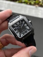 Cartier Santos Automatic Black Dial