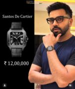 Cartier Santos Automatic Black Dial - Image 2
