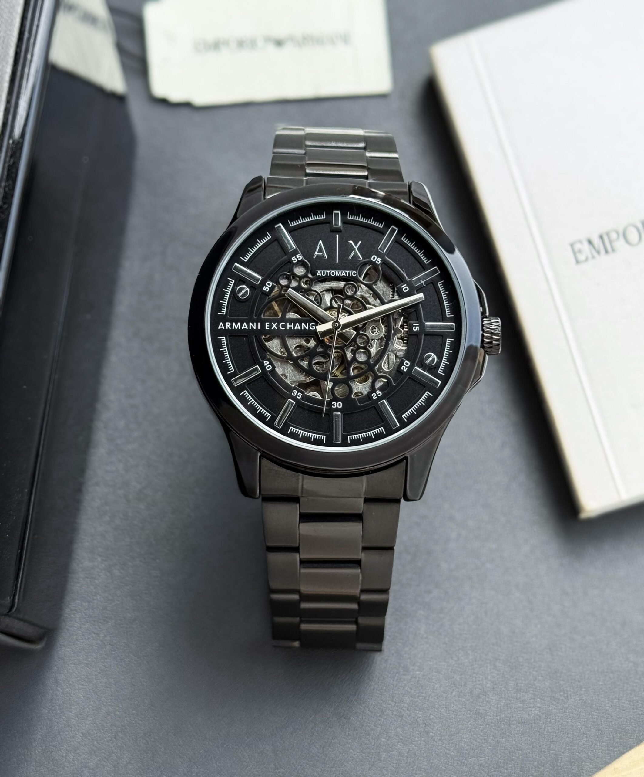 WhatsApp Image 2026-06-10 at 11.01.15 PM Armani exchange black phantom - Image 1