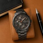 Maurice Lacroix Black & Rose Gold Chronograph