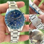 Tag Heuer Carrera Blue Dial Chronograph - Image 6