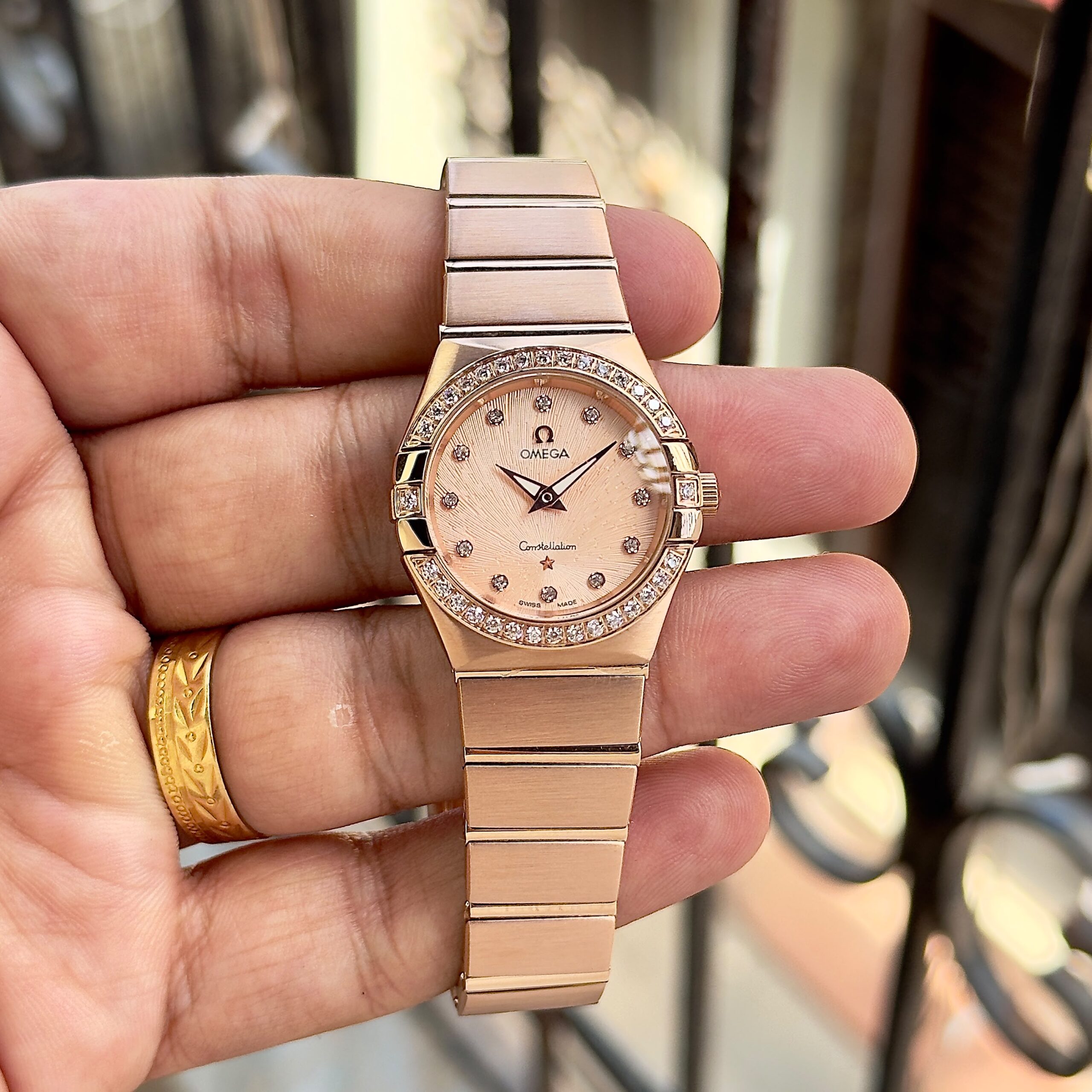 WhatsApp Image 2026-06-10 at 4.19.12 PM Omega Constellation Rose Gold Edition - Image 1