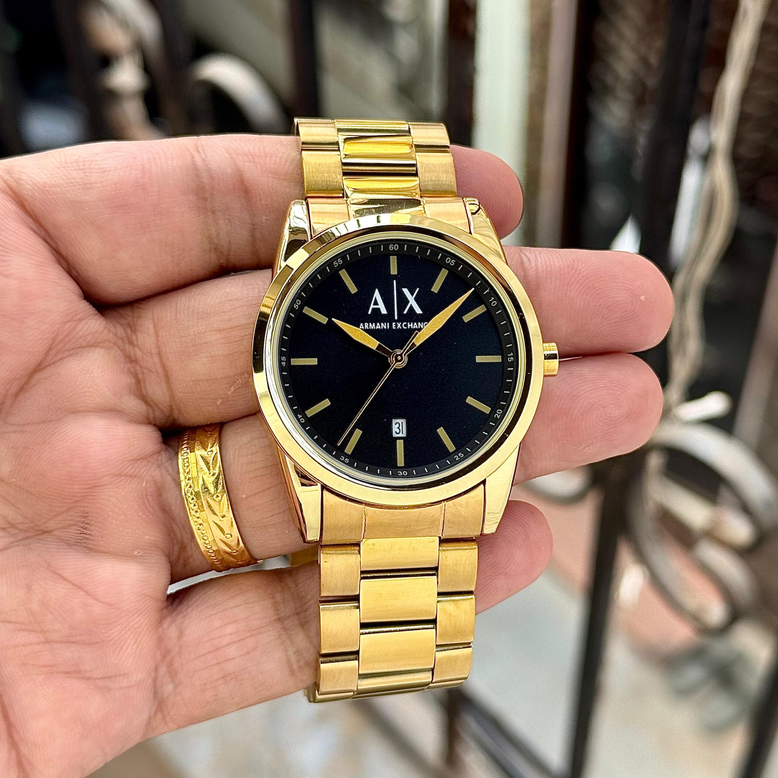 WhatsApp Image 2026-06-10 at 4.19.38 PM (1) Armani Exchange AX2857 Gold-Tone Edition - Image 1