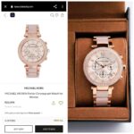 Michael Kors MK5896 Pink Dial - Image 2